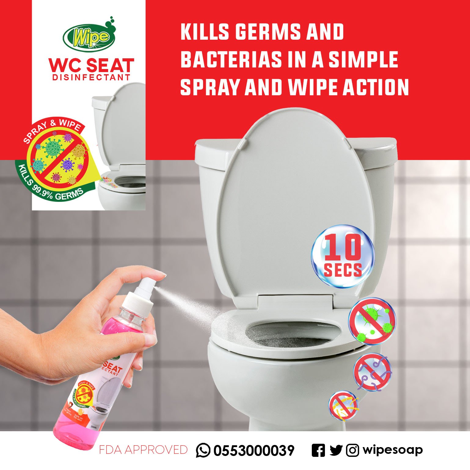 Wipe WC SEAT disinfectant (2)